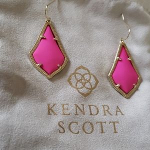 Kendra Scott Alex earrings Custom pink